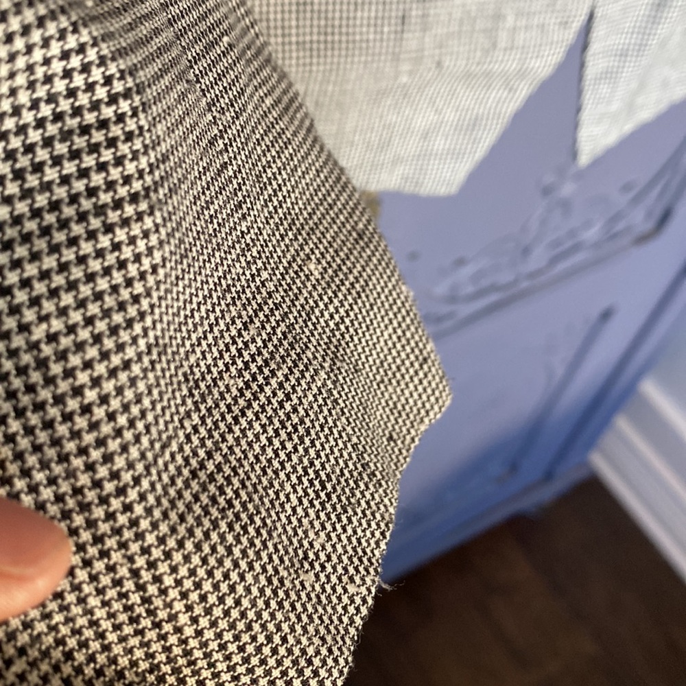 Kasper for A.S.L Patterned Jacket With Shoulder Pads - Picture 10 of 12